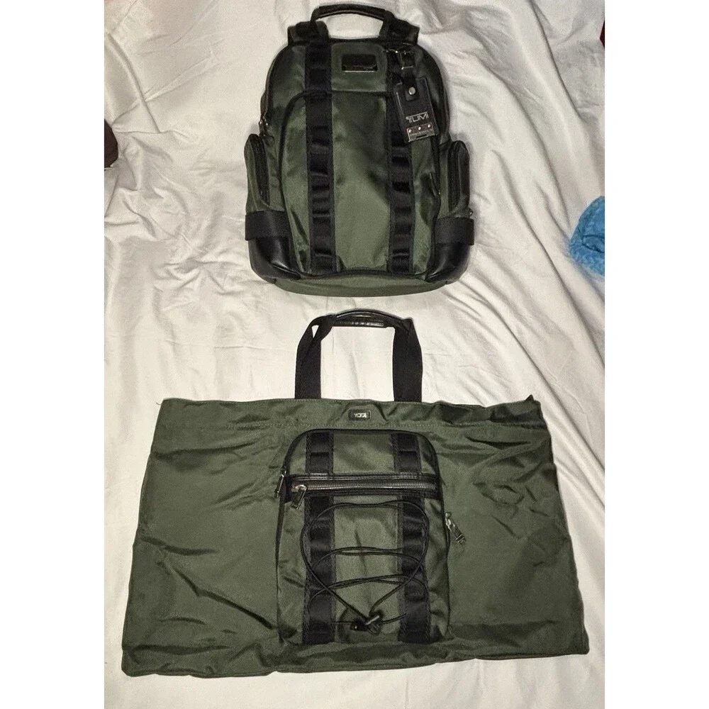 TUMI Alpha Bravo Paratrooper 2-in-1 Backpack – Olive Green